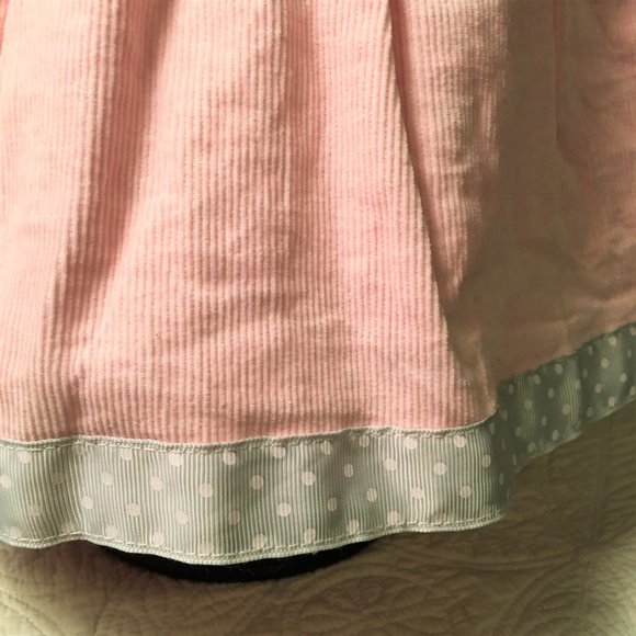 WONDERKIDS Pink Corduroy Kitty Jumper with Matching Cheetah Print Shirt … - Picture 7 of 14